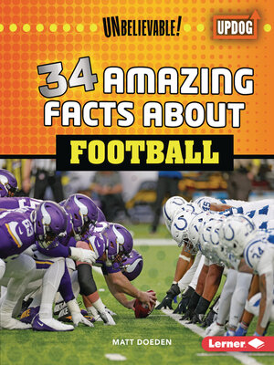 cover image of 34 Amazing Facts about Football